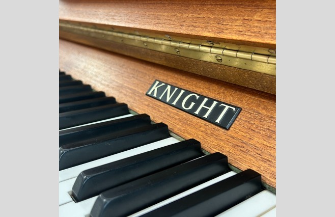 Knight Satin Mahogany K6 Upright Piano, Used - All Inclusive Premium Package (SN:59315) - Image 10